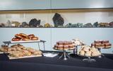 Apéro in der erdwissenschaftlichen Ausstellung